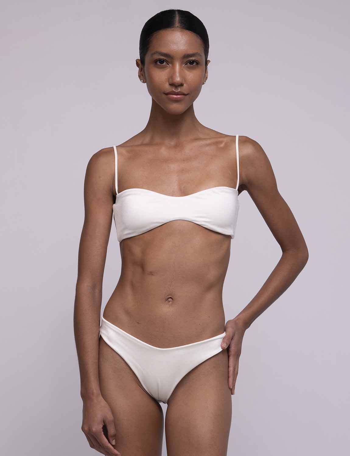 Top Bandeau Arina Ivory