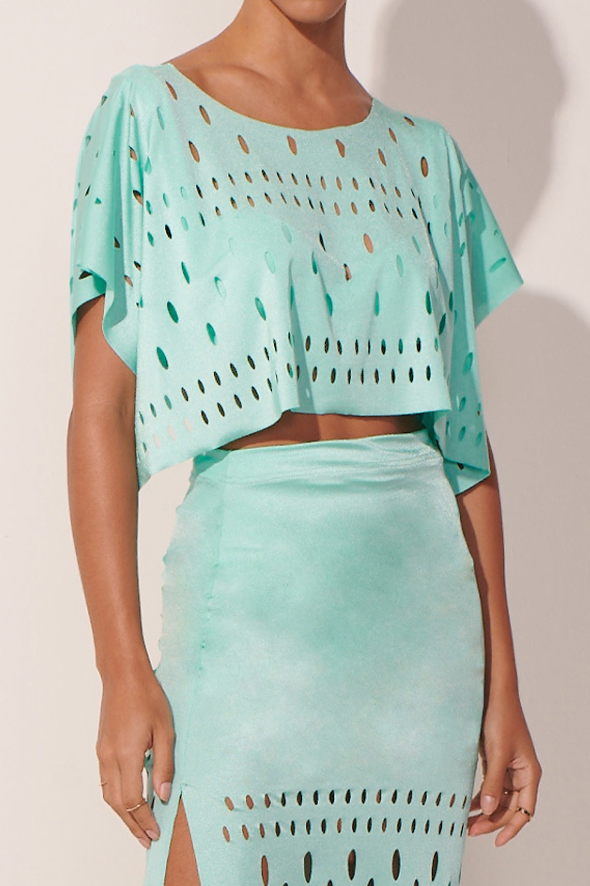 Camisa The Mint Haute Mesh Set