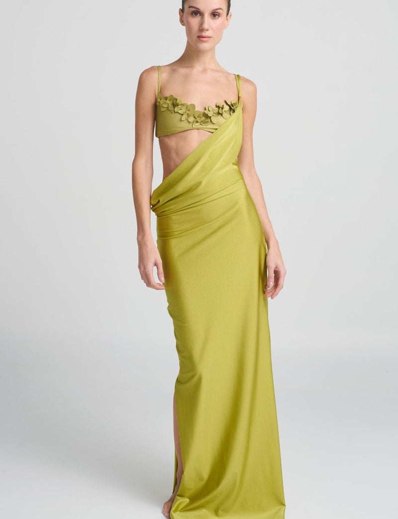 Vestido Neroli Dark Yellow