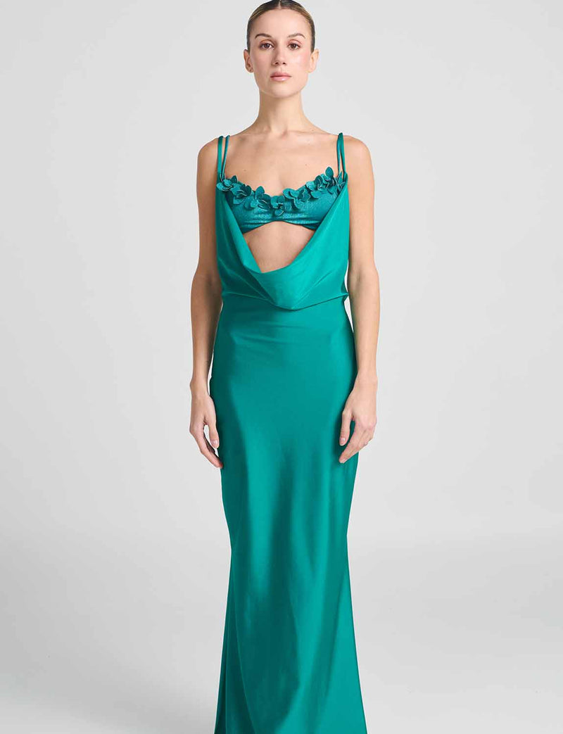 Vestido Neroli Turqui