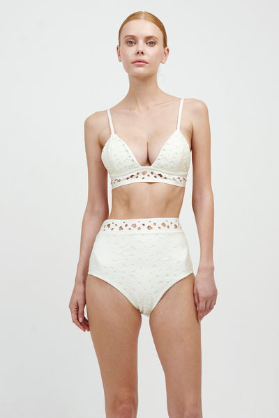 Top The Dotted Swimmer Ivory