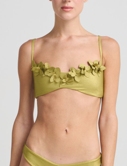 Top Bandeau Arina Dark Yellow