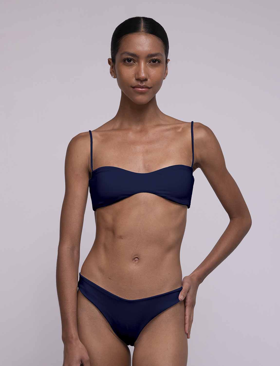 Top Bandeau Arina Navy