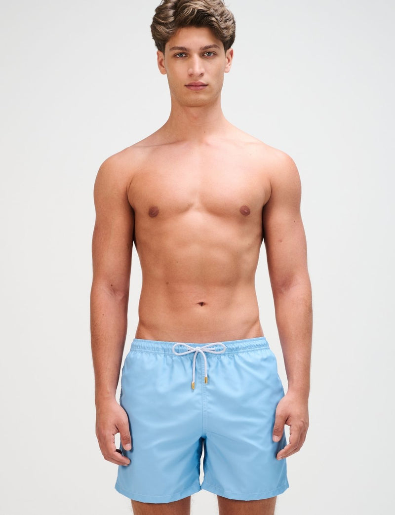 Pantaloneta The Deco Basic Baby Blue