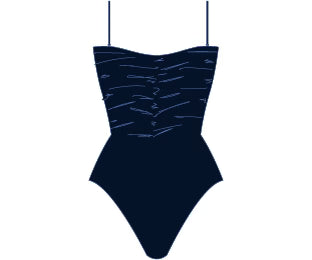 Draped Strapless